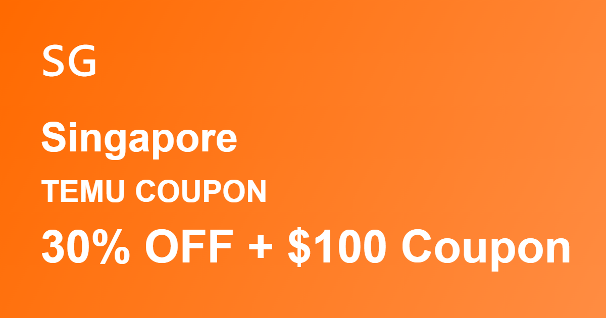 Temu Coupon Singapore