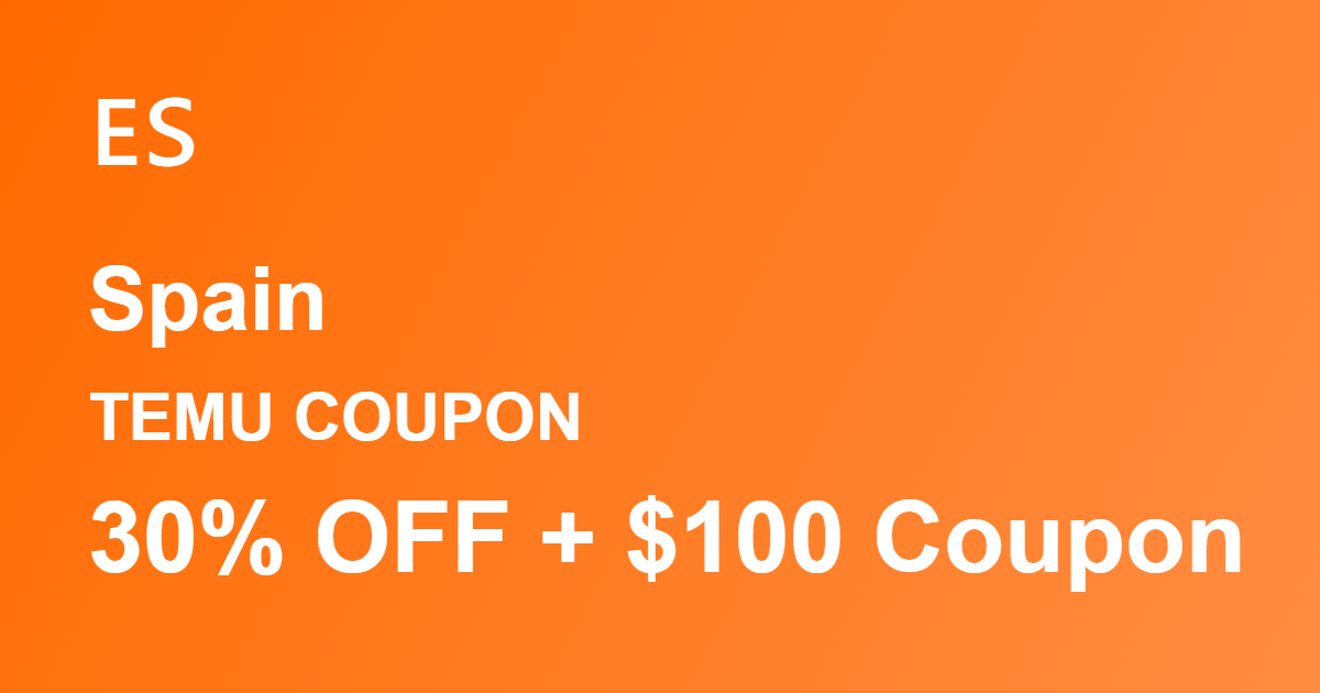 Temu Coupon Spain