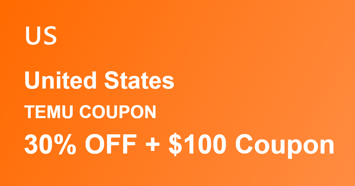 Temu Coupon United States